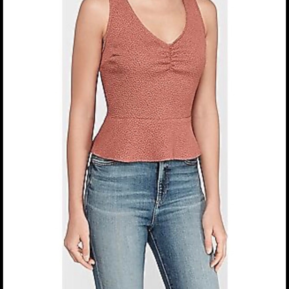 Express Textured Peplum